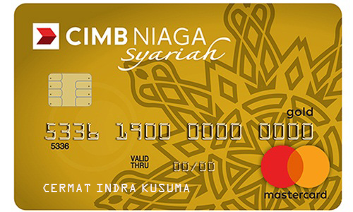 Kartu Kredit CIMB Niaga Syariah Gold Mastercard