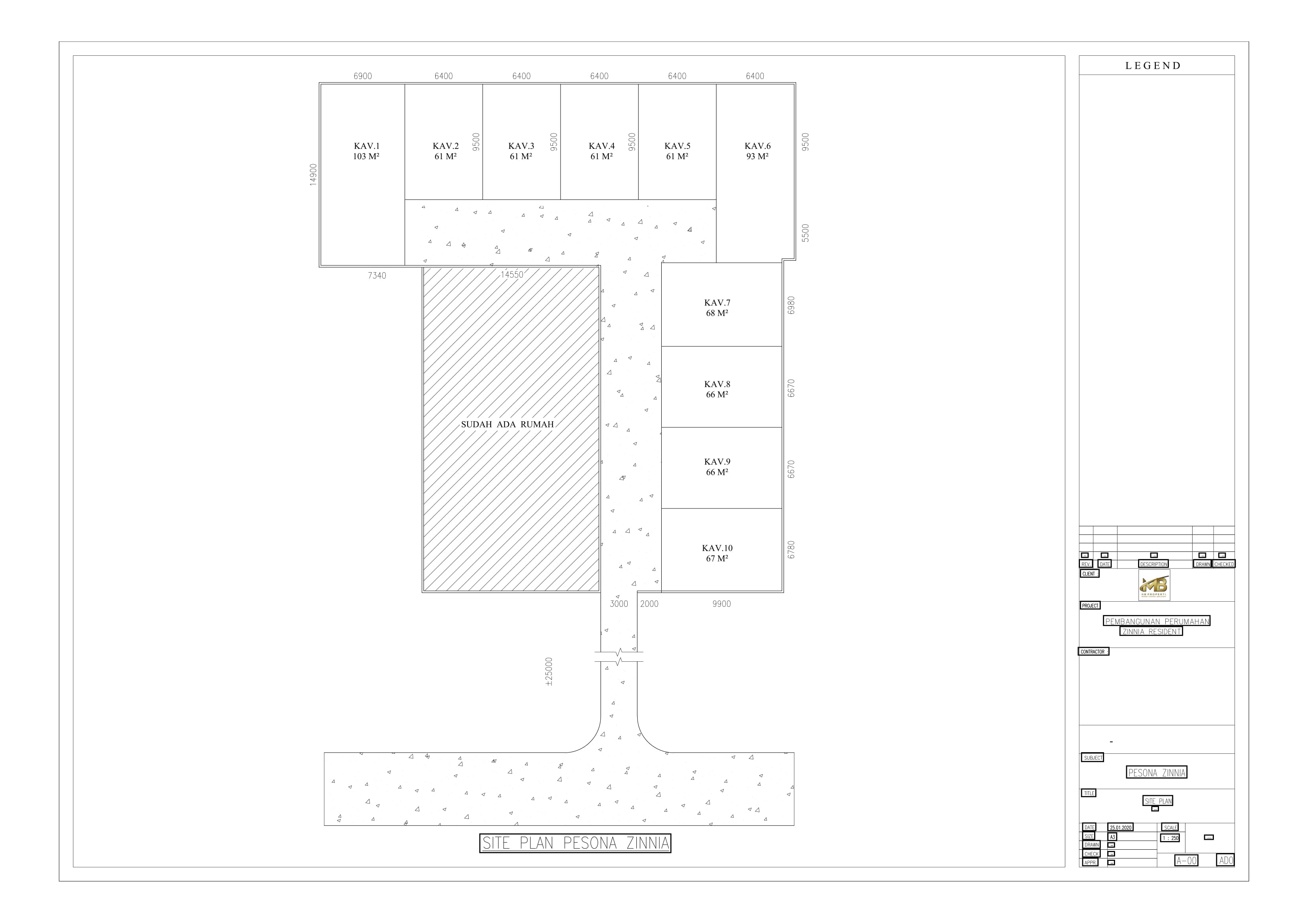 pesona-zinnia-residence-site-plan-1